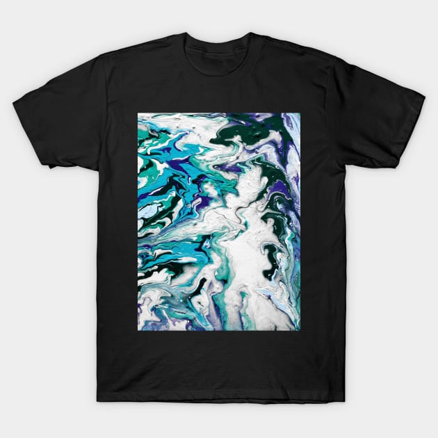 Fluid Painting That Looks Like Toothpaste Honestly T-Shirt by dnacademic